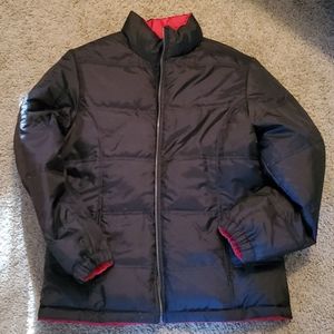 Reversible down jacket